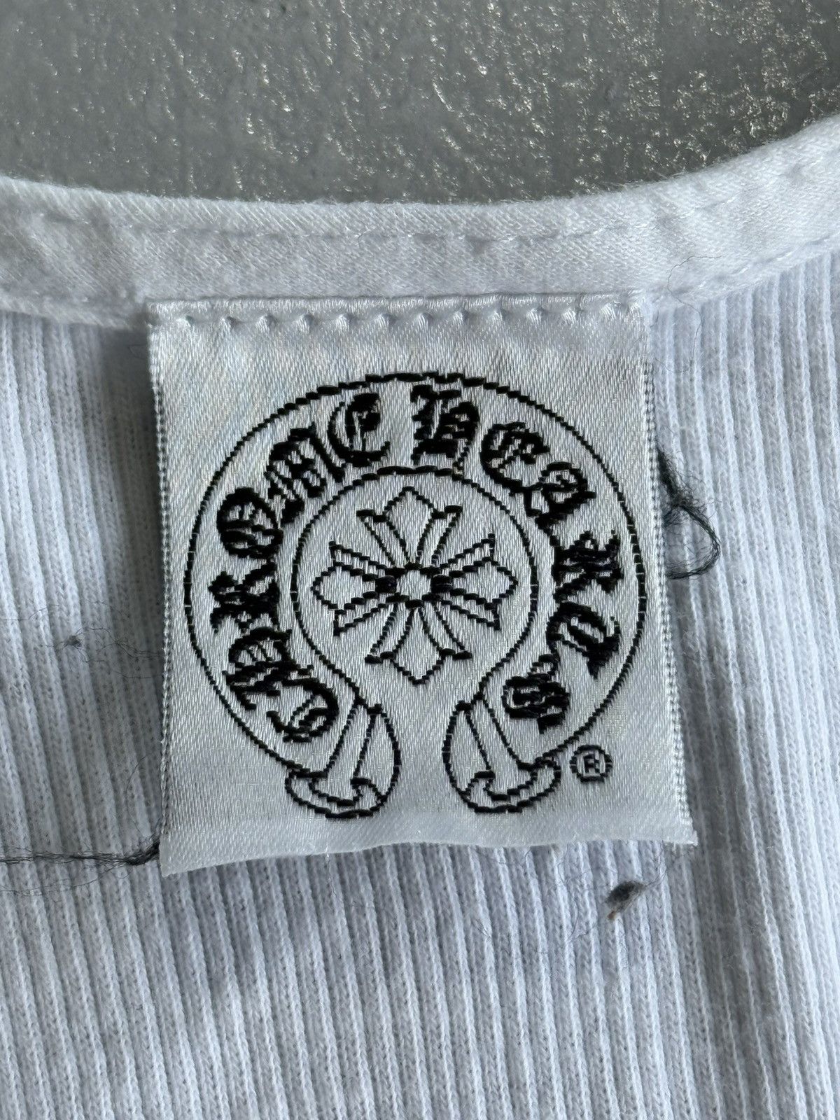 Chrome Hearts Rare 90s - Cross Logo T-Bar Tanktop Size M / US 6-8 / IT 42-44 - 9 Thumbnail