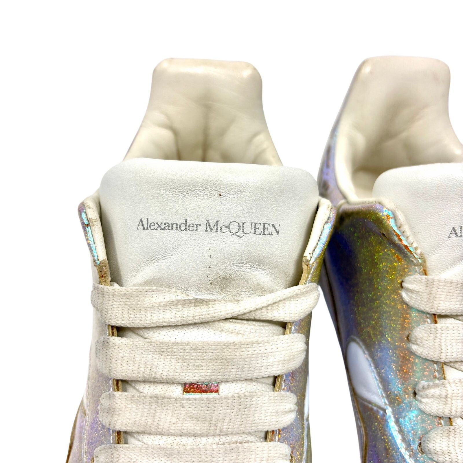 Alexander McQueen Alexander McQueen Holographic Sneakers Size US 7.5 / IT 37.5 - 3 Thumbnail