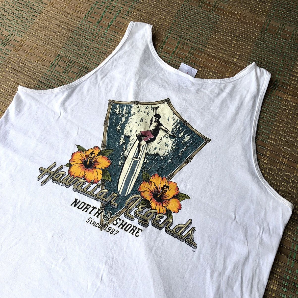 Sun Surf Vintage 90s Hawaiian Legends Surfing Rare Shirt Size US XL / EU 56 / 4 - 1 Thumbnail