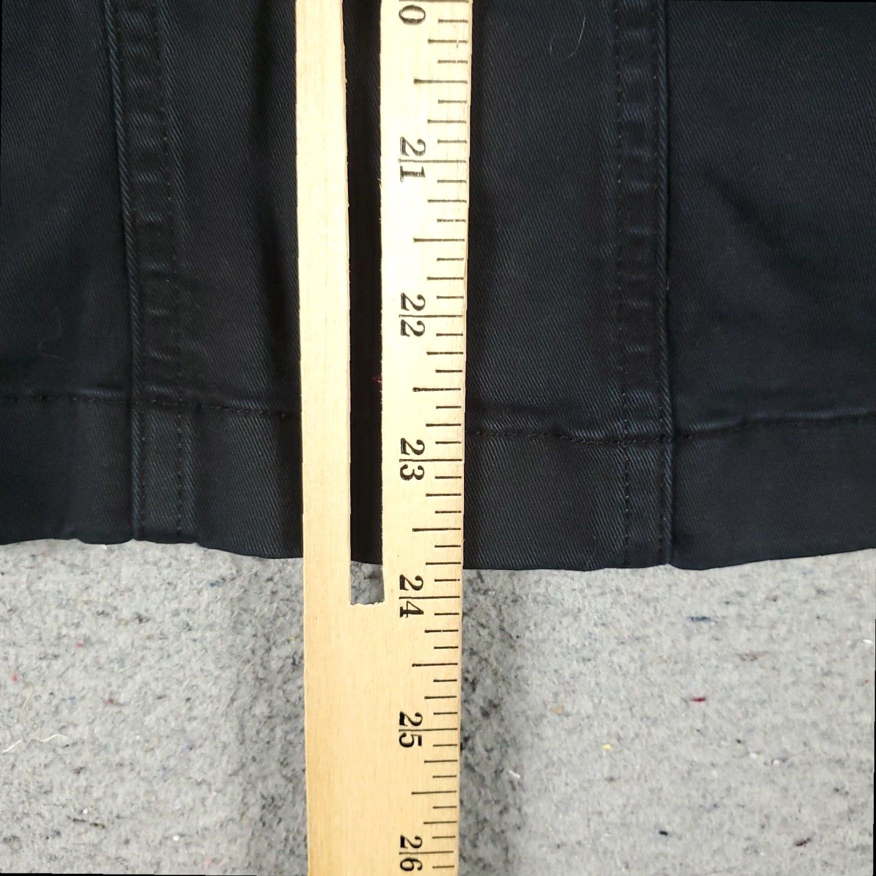 Lucky Brand Lucky Brand Womens Black Canvas Button Jacket, XL, All Seasons, Pockets Size XL / US 12-14 / IT 48-50 - 7 Thumbnail