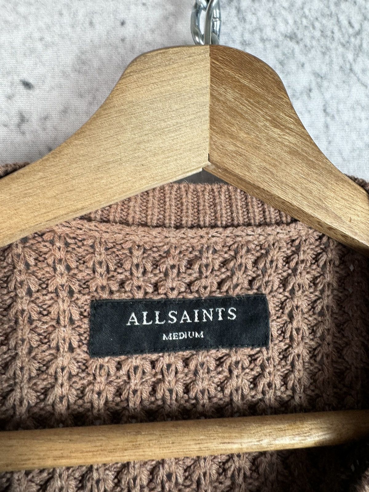 Allsaints Allsaints Waffle Knitwear Crew Neck Sweater Size US M / EU 48-50 / 2 - 3 Thumbnail