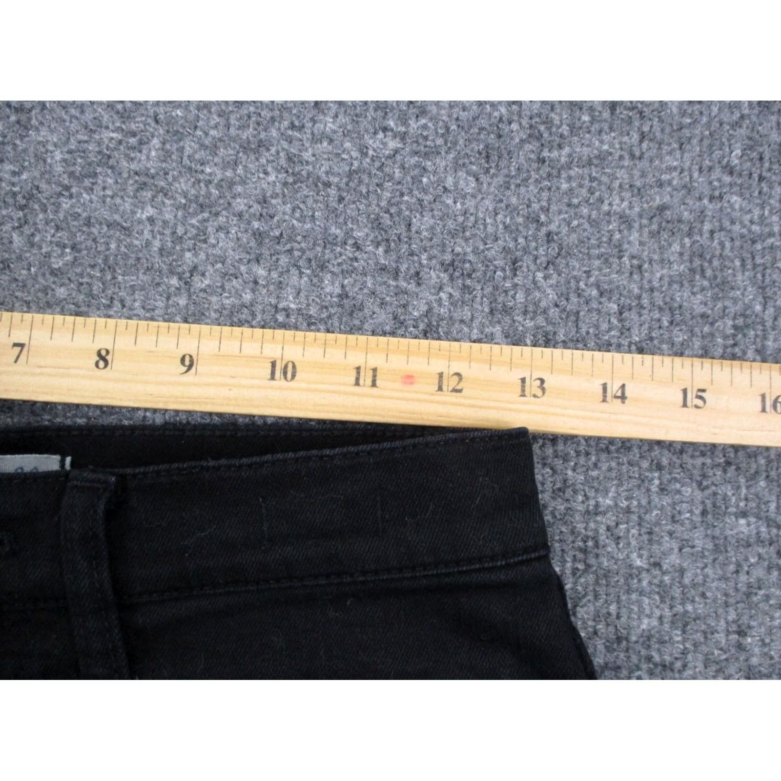 Madewell Madewell Jeans Women's 26 Black Denim Flare Bootcut Casual Wide Size 26" / US 2 / IT 38 - 6 Thumbnail