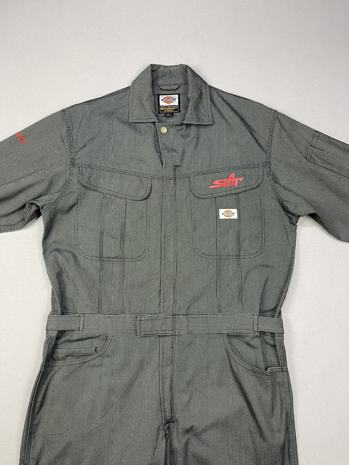 Dickies Hickory DICKIES Workwear Coverall Jumpsuit Size US 37 - 3 Thumbnail