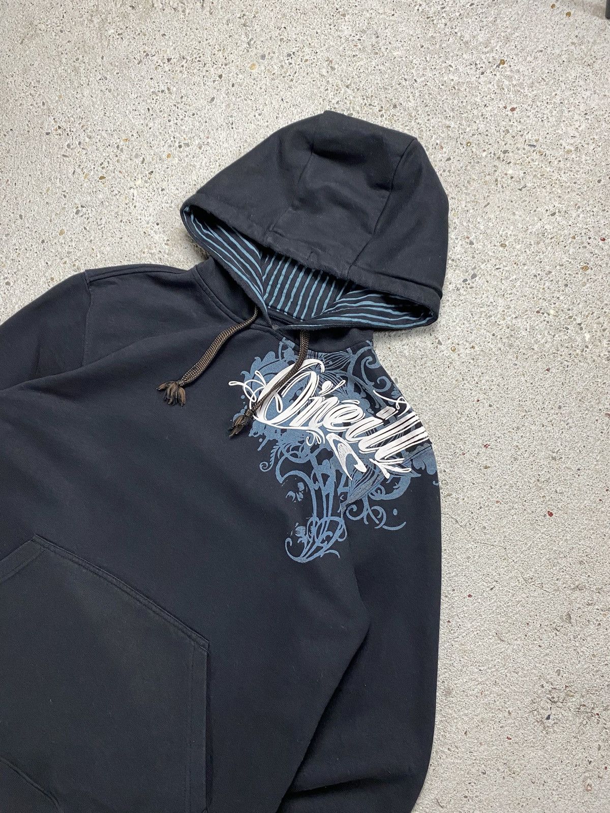 O'Neill Oneill hoodie tribal surf affliction black jnco Size US L / EU 52-54 / 3 - 1 Thumbnail