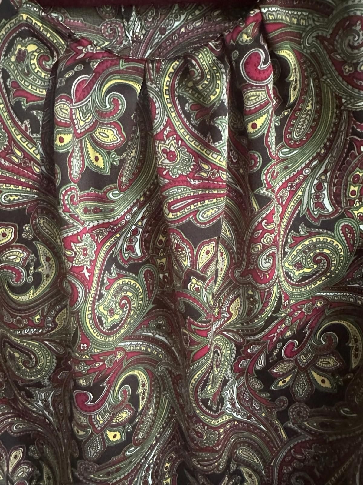 Ann Taylor Anne Taylor Petites Medium Blouse Paisley Career Size XS / US 0-2 / IT 36-38 - 4 Thumbnail