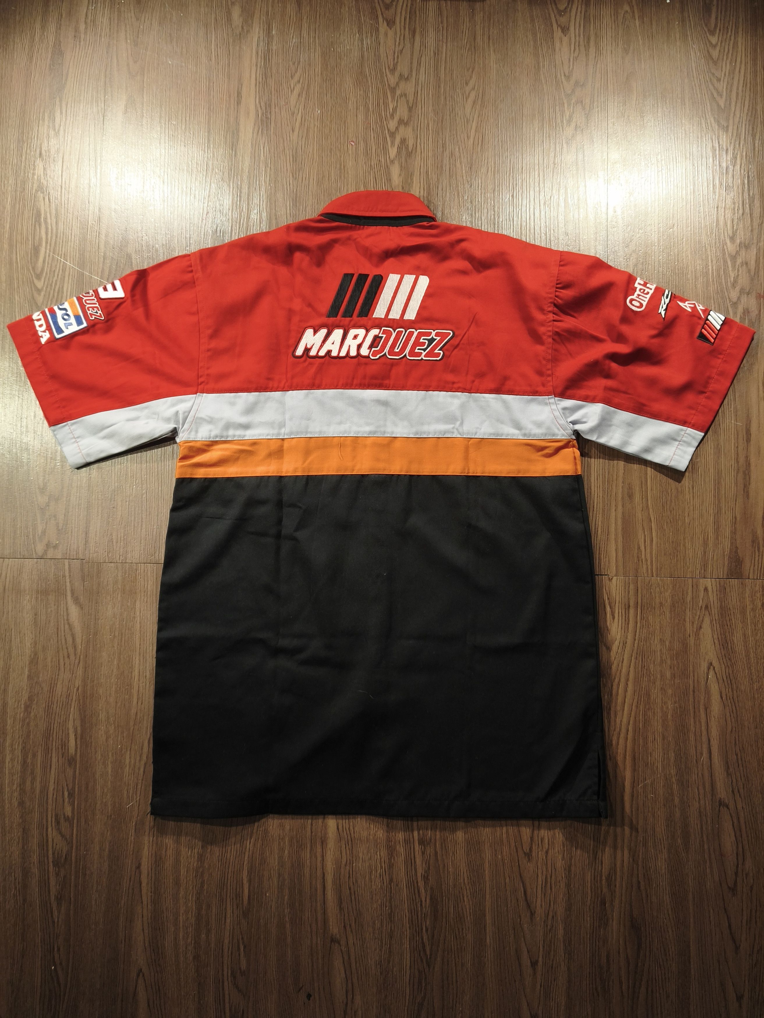 Honda Honda HRC Marc Márquez Big Logo Racing Workshirt Size US M / EU 48-50 / 2 - 5 Thumbnail