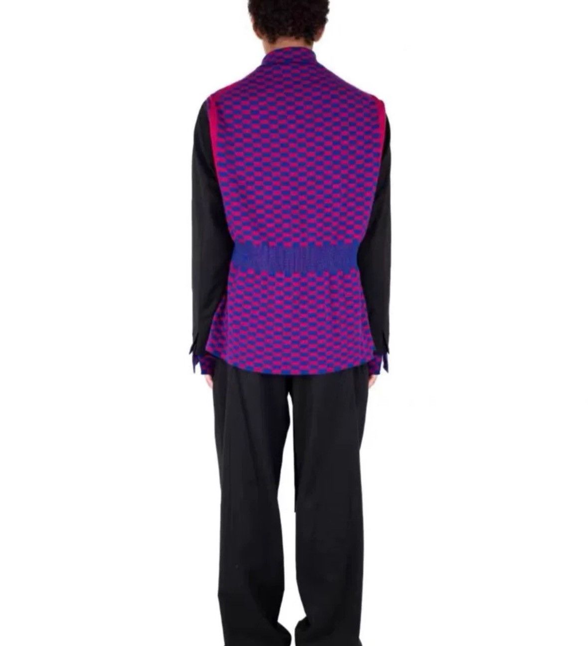 Kiko Kostadinov Kiko Kostadinov 23FW Sorelle Checkerboard Jacket Size US L / EU 52-54 / 3 - 7 Thumbnail