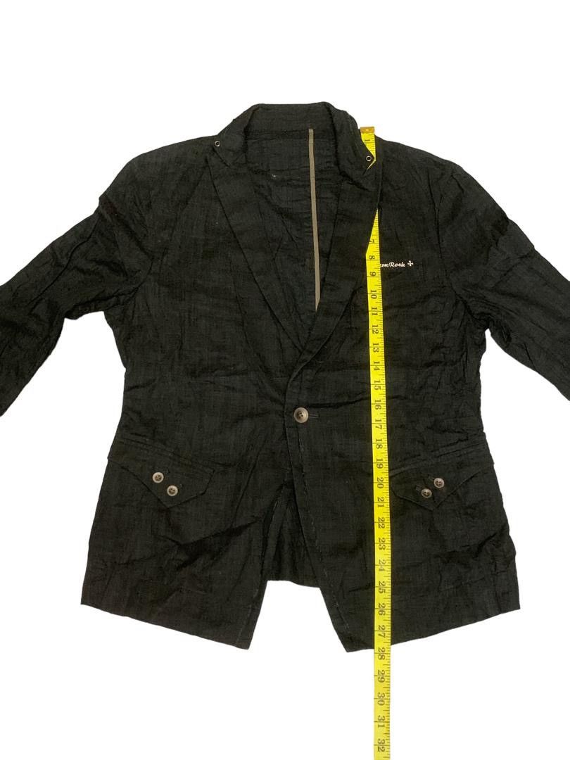 Designer × Japanese Brand PPFM Anarchy Denim Eastern Rock Blazer Size L / US 10 / IT 46 - 11 Thumbnail
