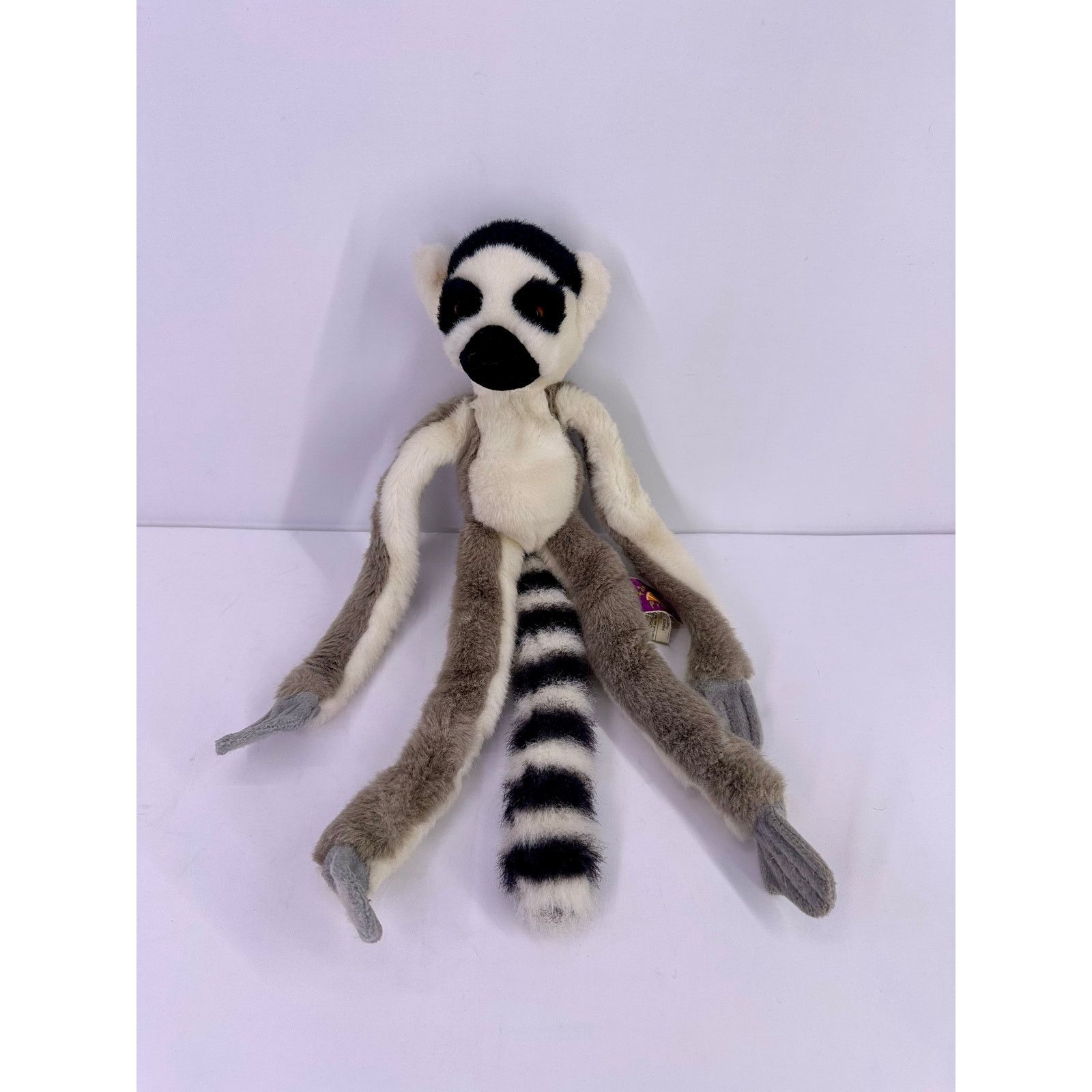 & Other Stories Ring Tailed Lemur Stuffed Animal Plush Tangerine Press Size ONE SIZE - 1 Thumbnail