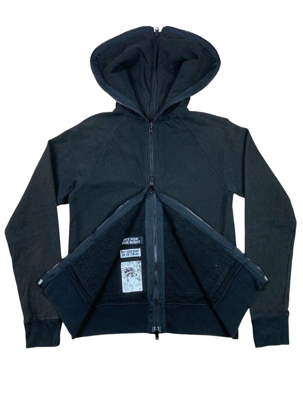 Japanese Brand FFYR DOUBLE ZIPP style rick owens japanese brand Size US M / EU 48-50 / 2 - 7 Thumbnail