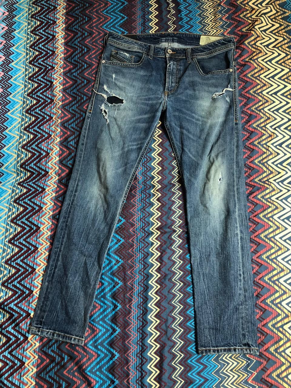 Diesel × Vintage Mens Vintage Diesel Jeans Denim Pants Size 33 Size US 33 - 19 Thumbnail