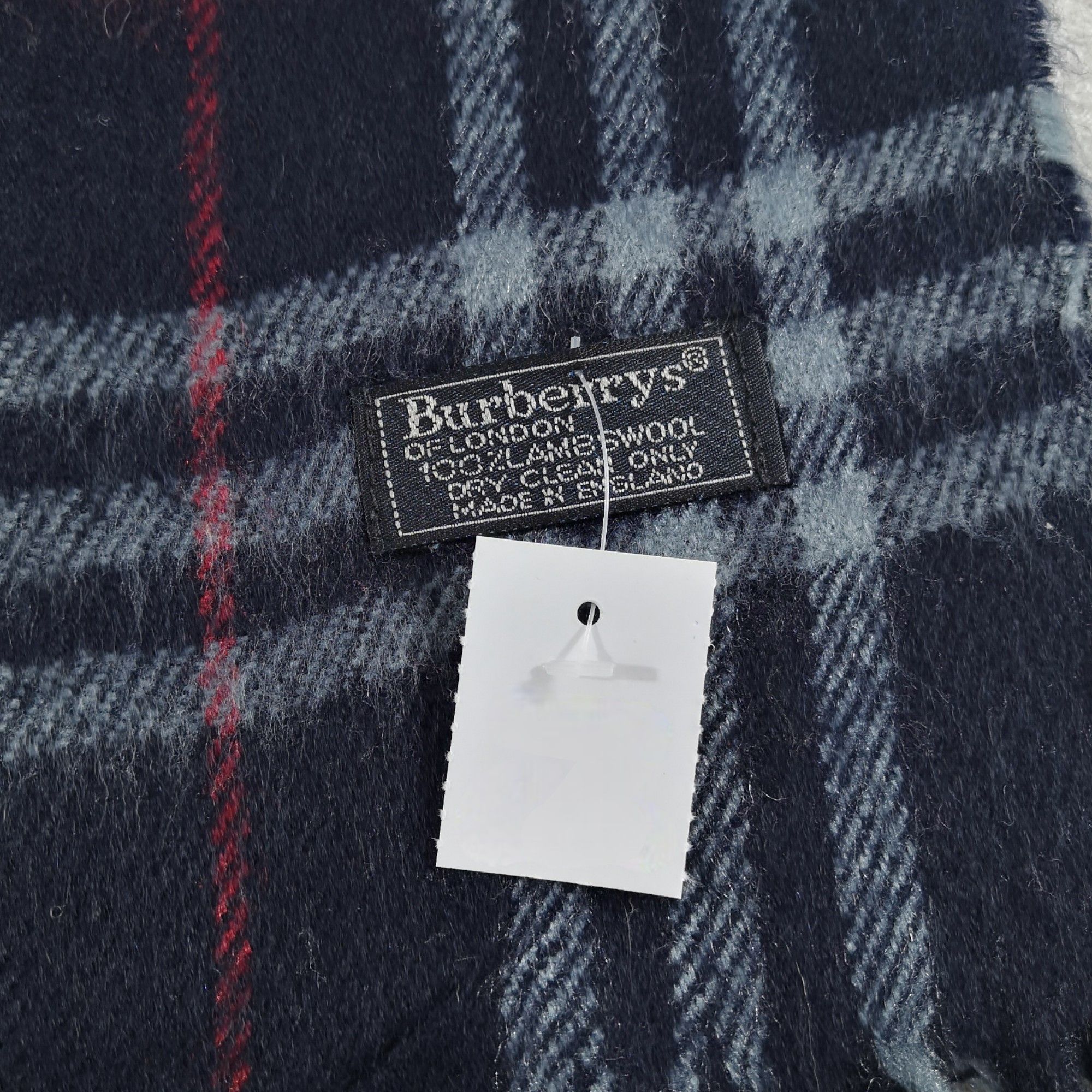 Burberry Vintage Burberry Scarf Wool Cashmere Muffler Scarves Size ONE SIZE - 4 Thumbnail