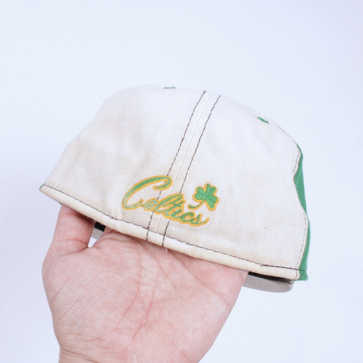 NBA × New Era × Vintage NEW ERA Boston Celtics NBA Vintage Wool Cap Snapback Size ONE SIZE - 7 Thumbnail