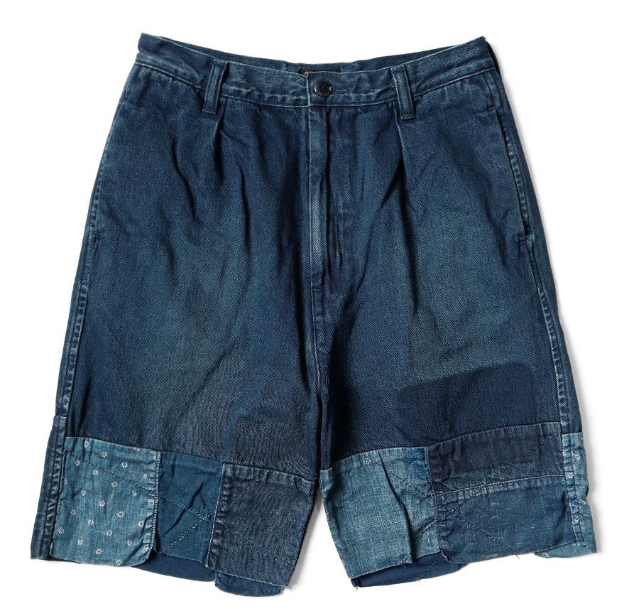 Kapital KAPITAL 10oz indigo denim shorts pants Hutte remake new Size US 30 / EU 46 - 1 Thumbnail