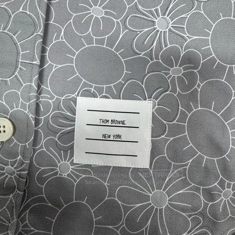 Thom Browne Thom Browne Line floral full-print long sleeve shirt Size XS / US 0-2 / IT 36-38 - 5 Thumbnail
