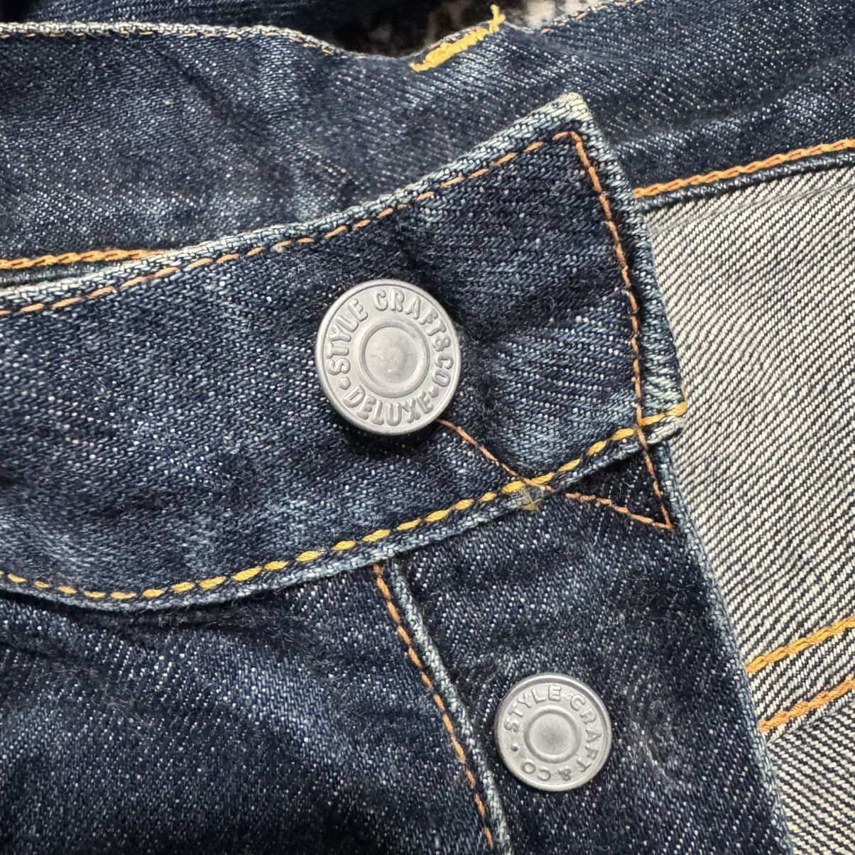Evisu Vintage Evisu Snake Eyes Daicock Denim Selvedge Jeans Size US 33 - 22 Thumbnail