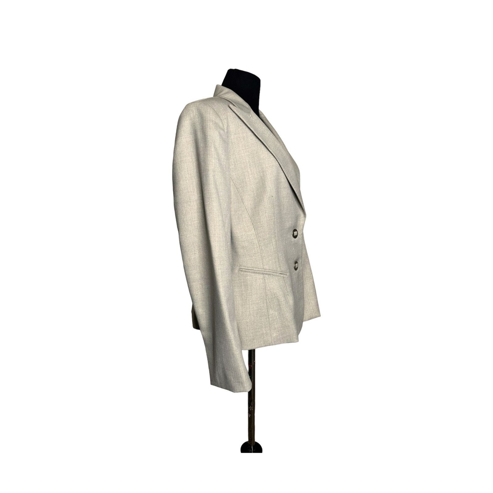 Albert Nipon Albert Nipon shimmery tan pant blazer suit size 12 Size XL / US 12-14 / IT 48-50 - 7 Thumbnail