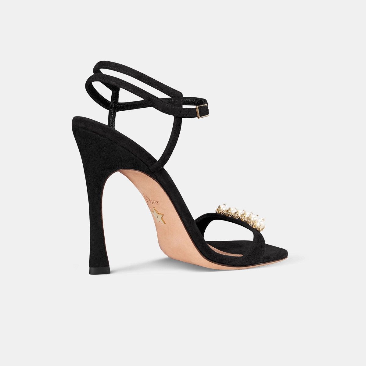 Dior o1bcso1str0226 Diorly Heeled Sandal in Black Size US 6 / IT 36 - 3 Thumbnail