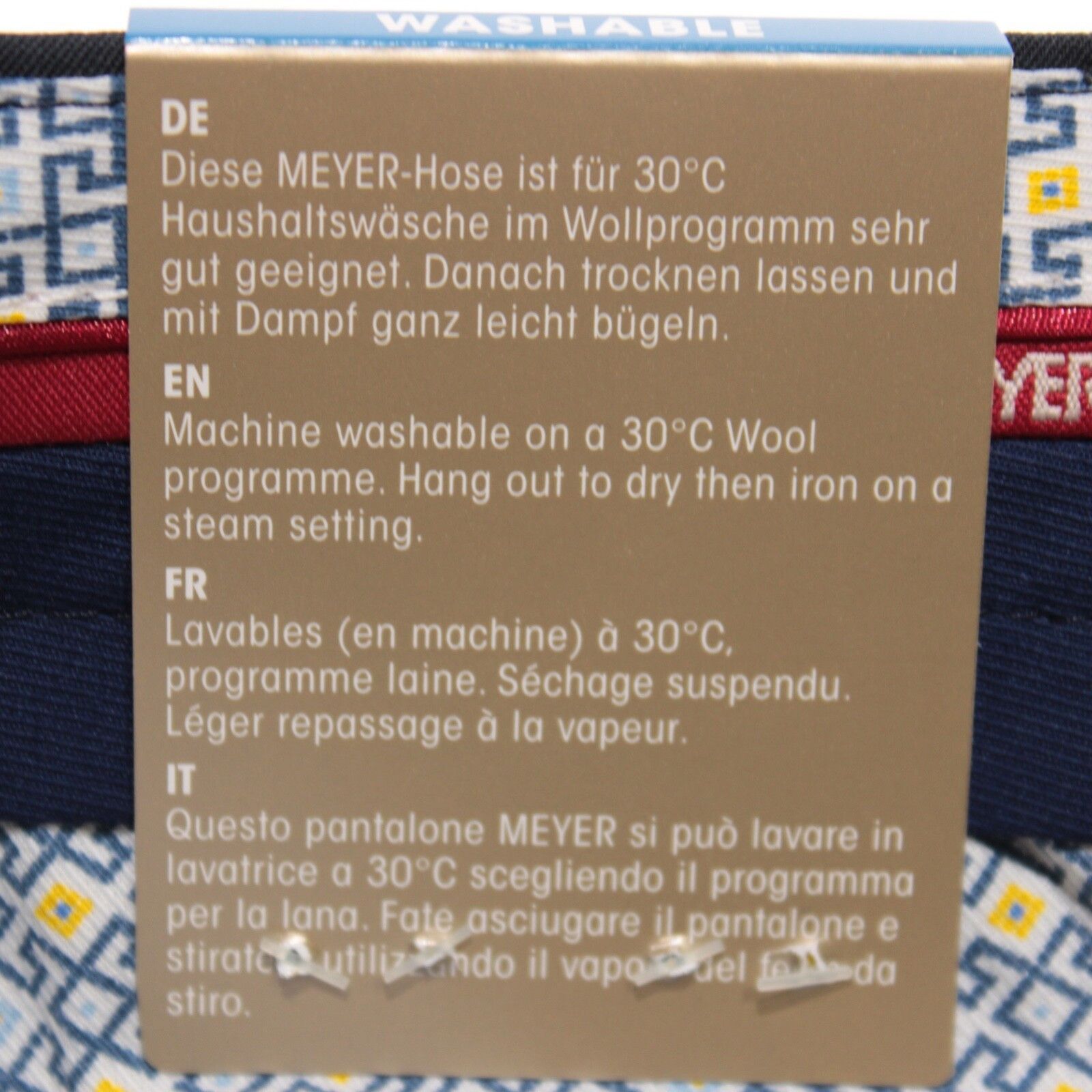Other Meyer New with tags Dress Pants Size 32 US In Blue Size US 32 / EU 48 - 8 Thumbnail
