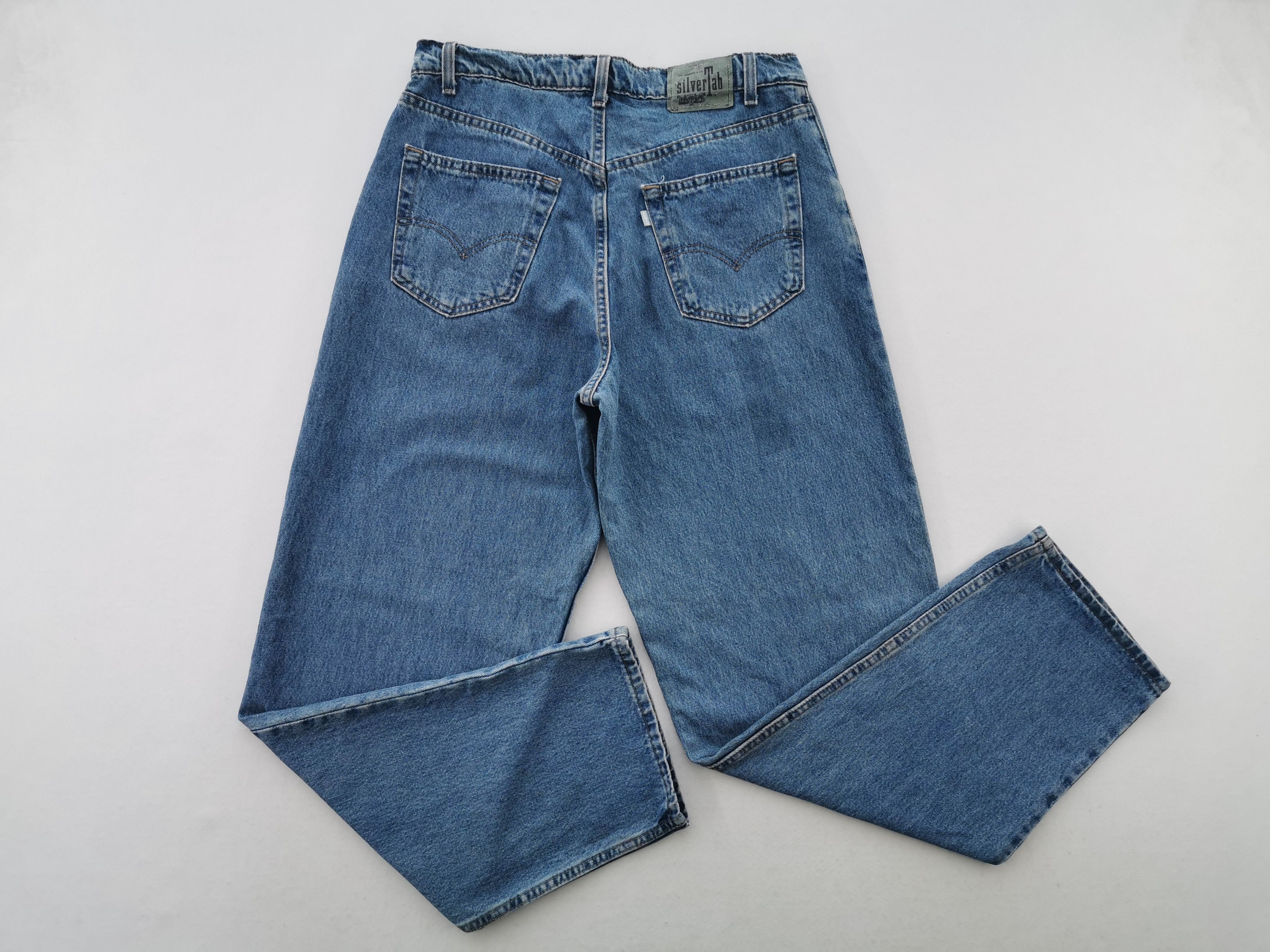 Levi's Vintage 90s Levis Silvertab Baggy Denim Made In USA Size 36 Size US 36 / EU 52 - 1 Thumbnail