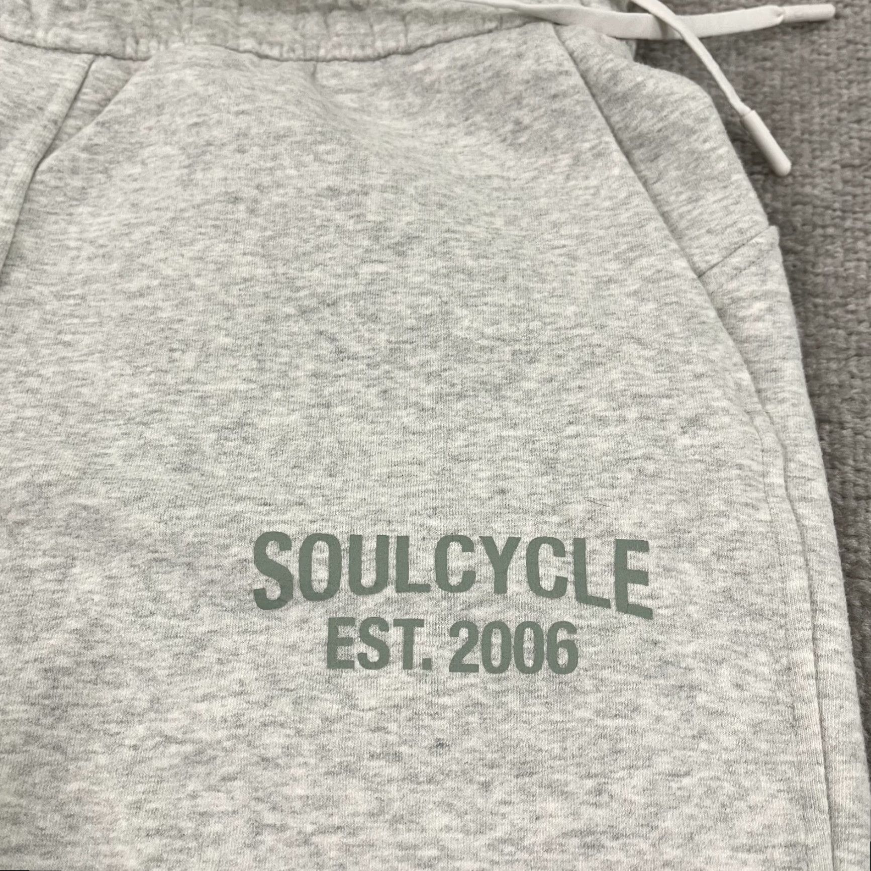 Lululemon Lululemon SoulCycle Gray Sweatpants Women Size 6 27" Active Yoga Gym Tapered Athleisure Size 28" / US 6 / IT 42 - 2 Thumbnail
