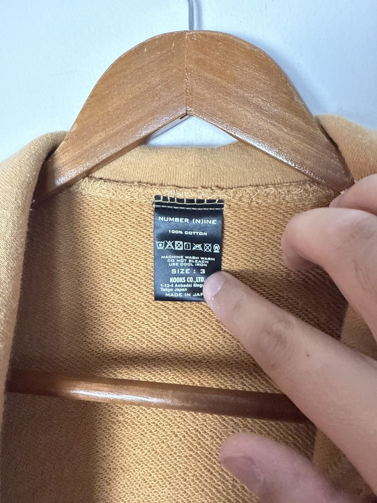 Number (N)ine Number Nine SS20 Shawl Raw Hem Cardigan Size US M / EU 48-50 / 2 - 5 Thumbnail