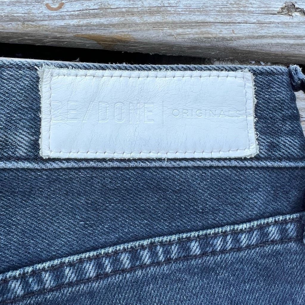 RE/DONE RE/DONE Originals High-Rise Skinny Leg Ankle Jeans in Worn B Size 26" / US 2 / IT 38 - 10 Thumbnail