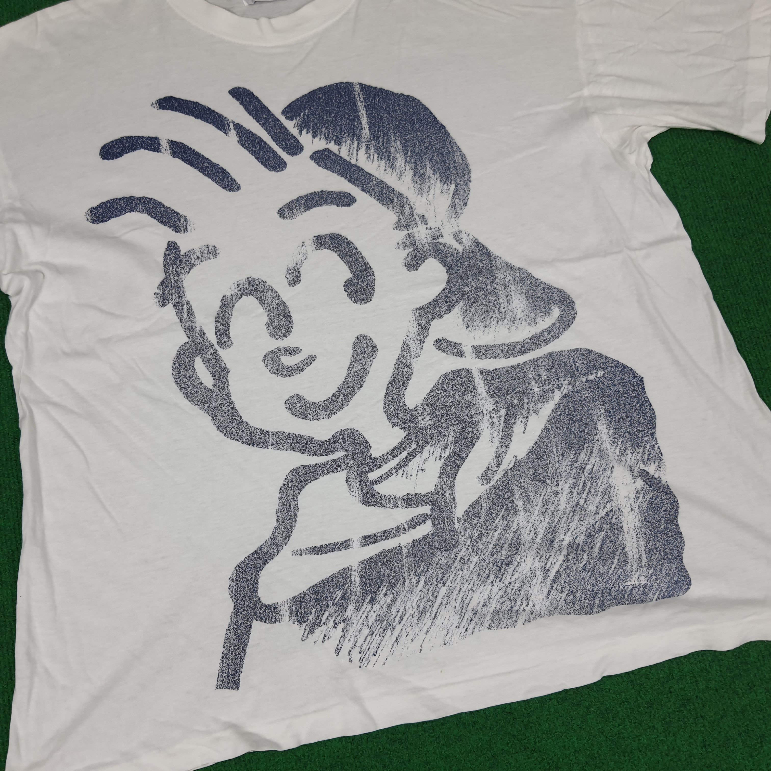 Vintage Vintage Joyful Life Peter Streetwear Big Print Tshirt Size US L / EU 52-54 / 3 - 2 Thumbnail