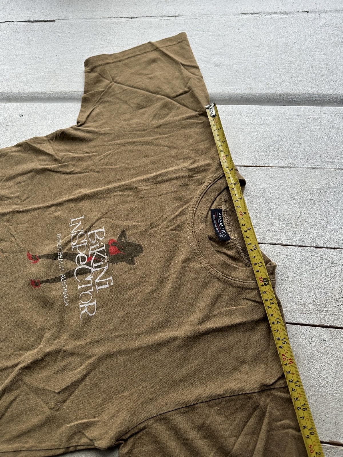 Vintage 🚨 VNTG BIKINI INSPECTOR SEXY 18+ Australia Tee Shirt Size US S / EU 44-46 / 1 - 18 Thumbnail