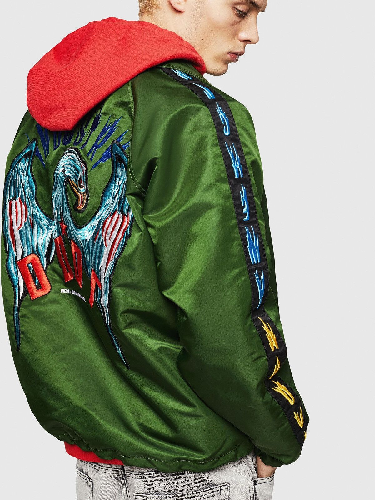 Diesel Diesel JAKITO Embroidered Jacket Grailed