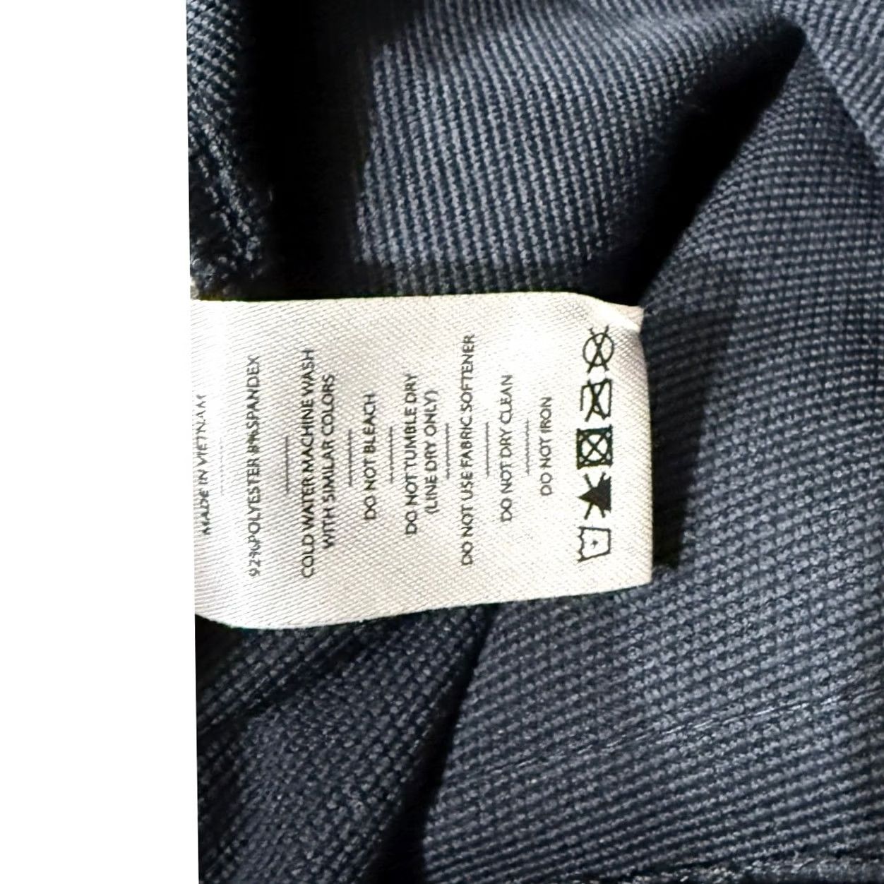 Rhone Rhone Men’s Pants 32 Jogger Flat Front Polyester Chino Casual Business Breathable Black Solid Knit Slim Classic 30in Inseam Men Size US 32 / EU 48 - 4 Thumbnail