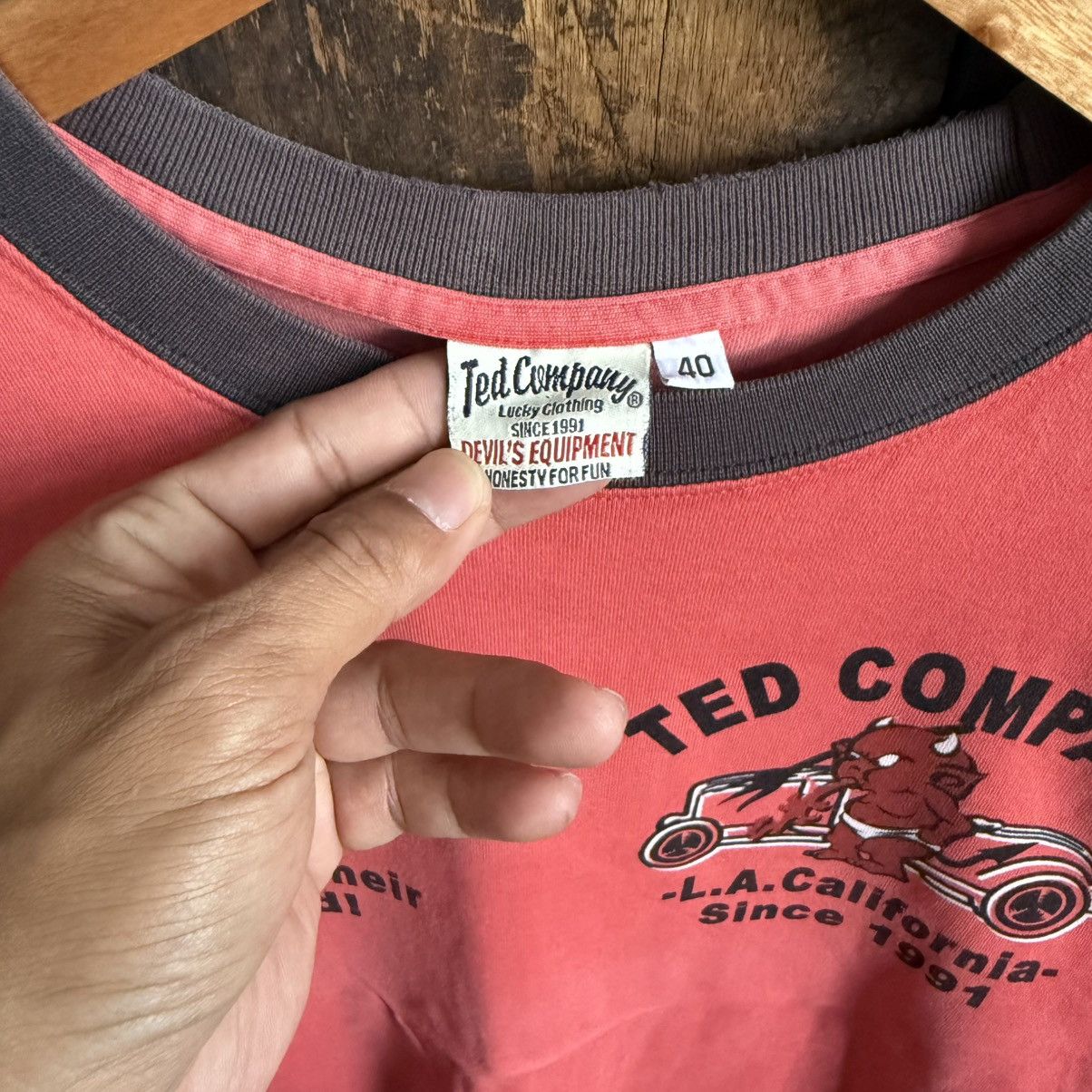 Vintage Vintage Ted Company Devil Motors Tshirt Size US M / EU 48-50 / 2 - 3 Thumbnail