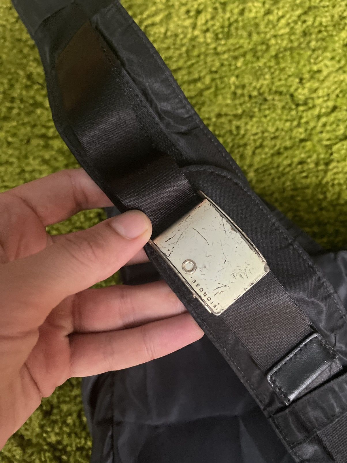 Sequoia avant garde nylon sling bag