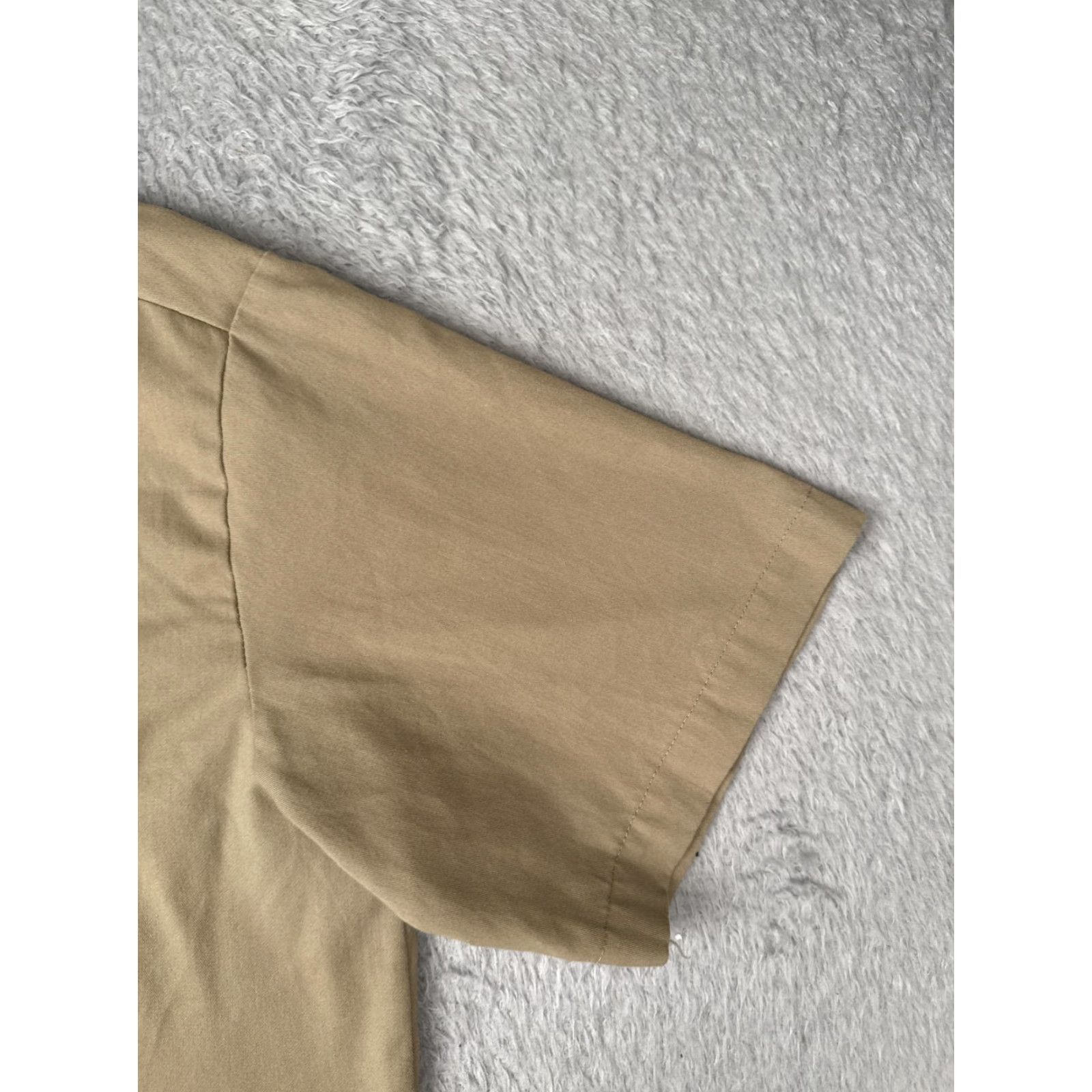 Dickies Dickies Flex Work Shirt Mens Large Khaki Short Sleeve Button-Up Two Pocket Work Size US L / EU 52-54 / 3 - 2 Thumbnail