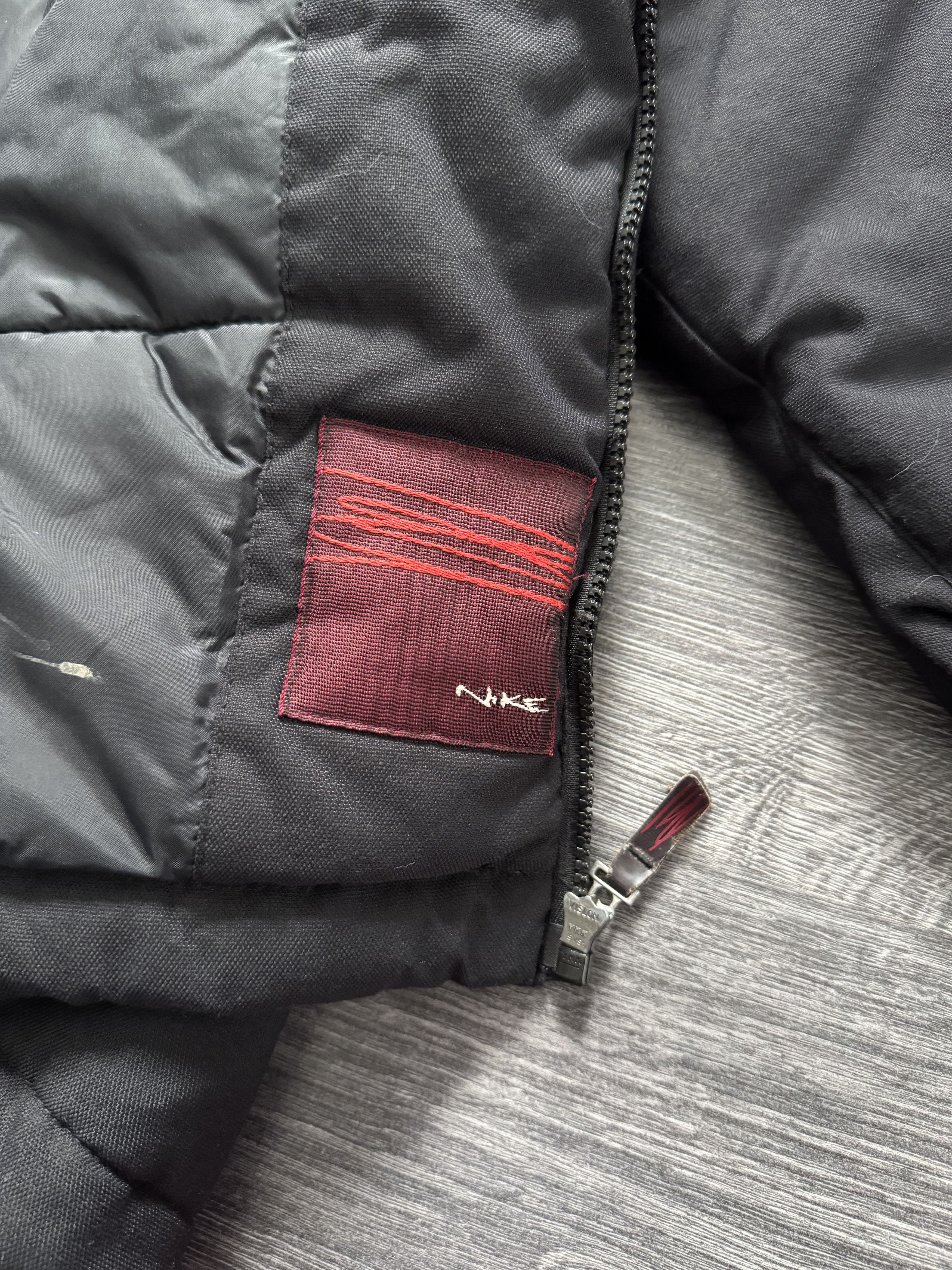 Nike Vintage Nike Swoosh Hooded Winted Jacket Y2K Drill Size US M / EU 48-50 / 2 - 10 Thumbnail