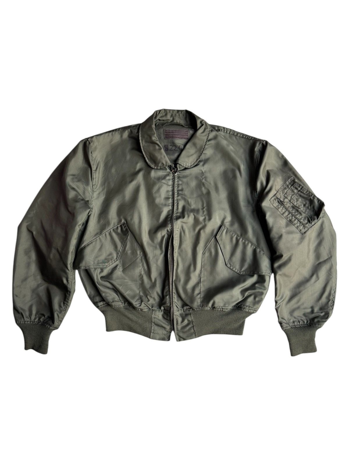 Vintage VERY RARE VINTAGE JACKET FLIGHT BOMBER CWU 36 P TOP GUN Size US XL / EU 56 / 4 - 1 Thumbnail