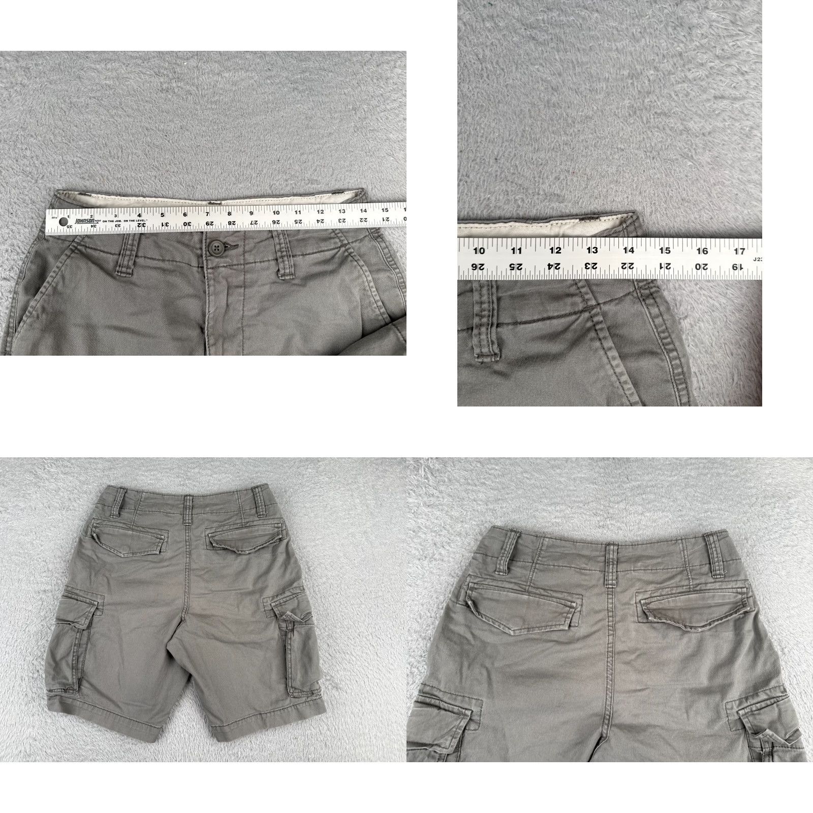 Dockers Dockers Shorts Men 28 Gray Lived In Straight Cargo Built In Flex Cotton 28x10 Size US 28 / EU 44 - 9 Thumbnail