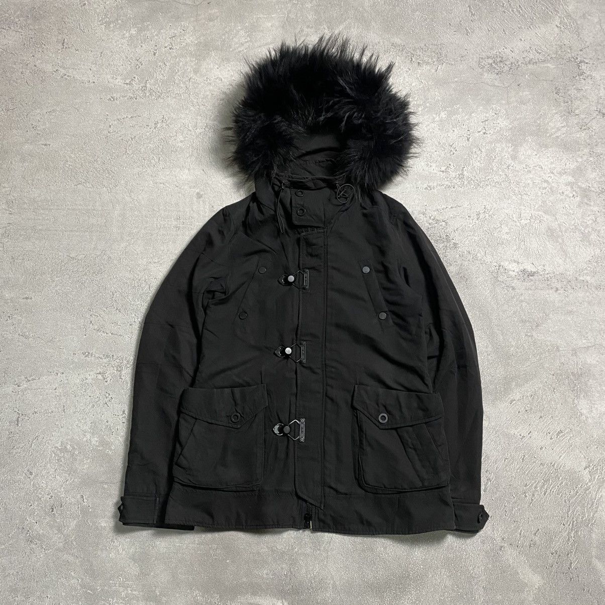 ジャケット・アウター archive sly Gimmick Black Fur Coat LGB If Six Was Nine × Le Grande Bleu (L.G.B.) × Sly Guild Sly gimmick