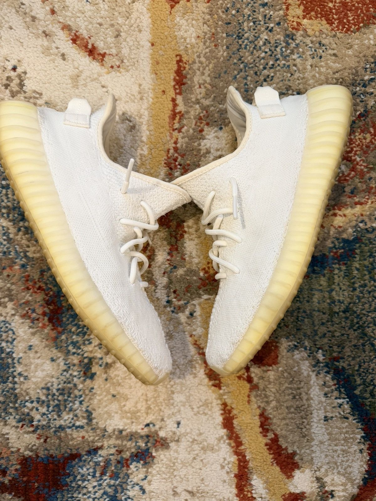 Yeezy Adidas yeezy 350 boost triple white Size US 10.5 / EU 43-44 - 6 Thumbnail