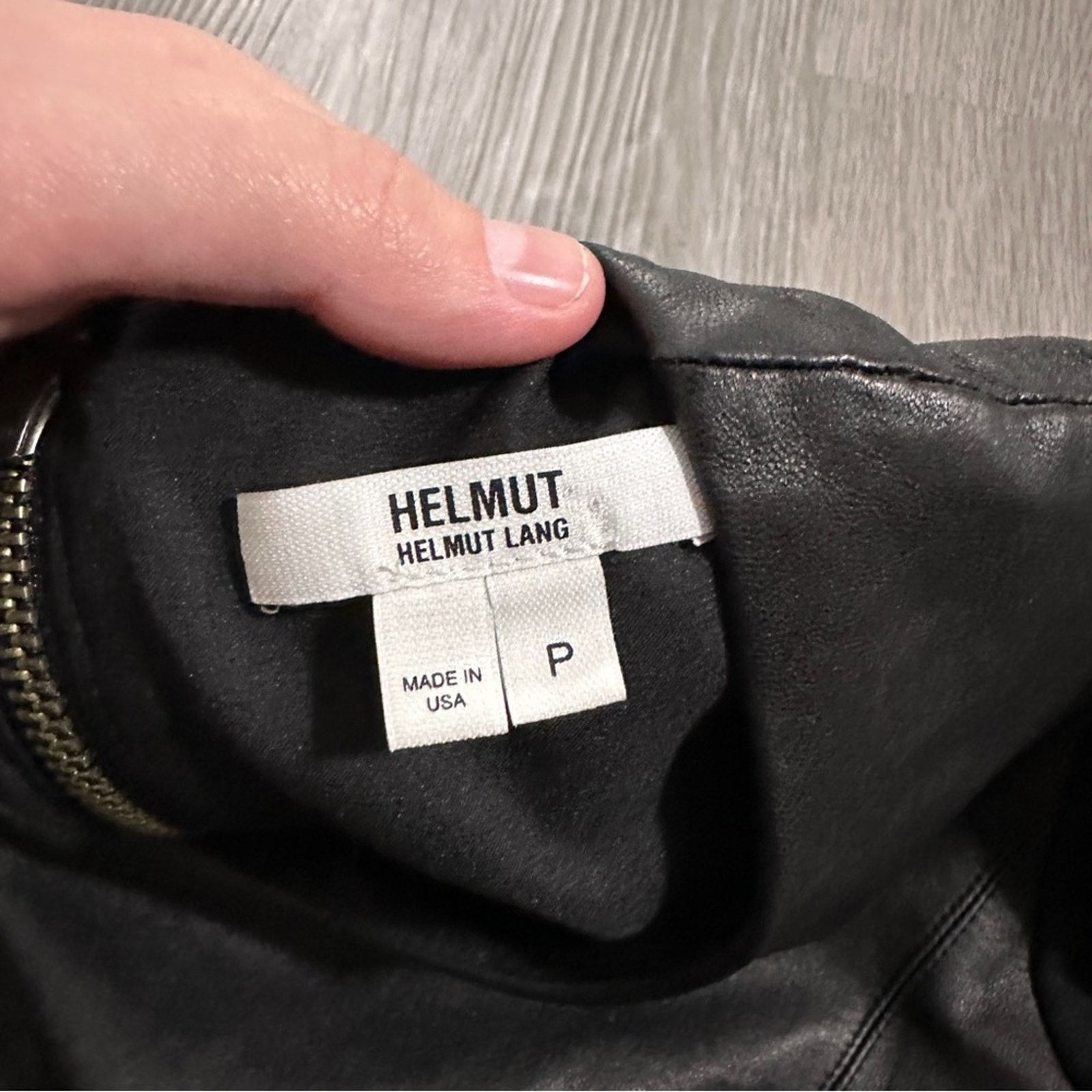 Helmut Lang Helmut Lang Hammer Ponte Jersey Leather Mini Dress Size XS Size XS / US 0-2 / IT 36-38 - 7 Thumbnail