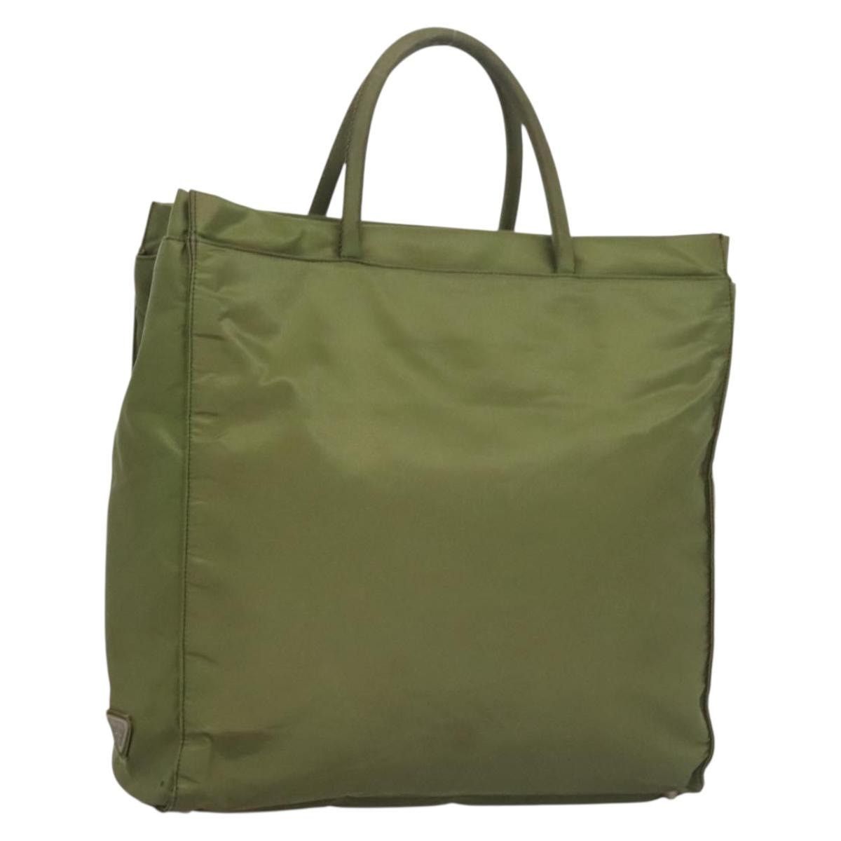 Prada PRADA Tote Bag Nylon Khaki Size ONE SIZE - 1 Thumbnail