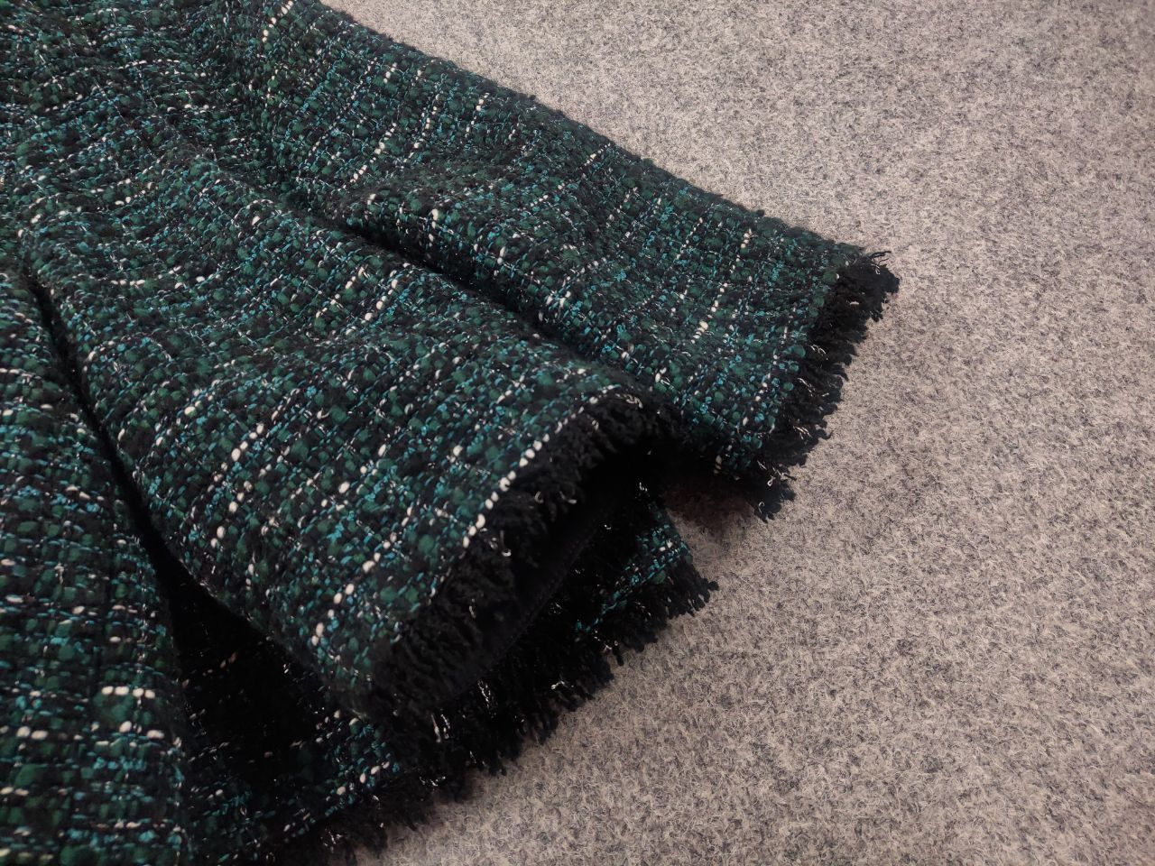 Maje Maje Frayed Cropped metallic boucle-tweed Blazer Jacket Size S / US 4 / IT 40 - 8 Thumbnail