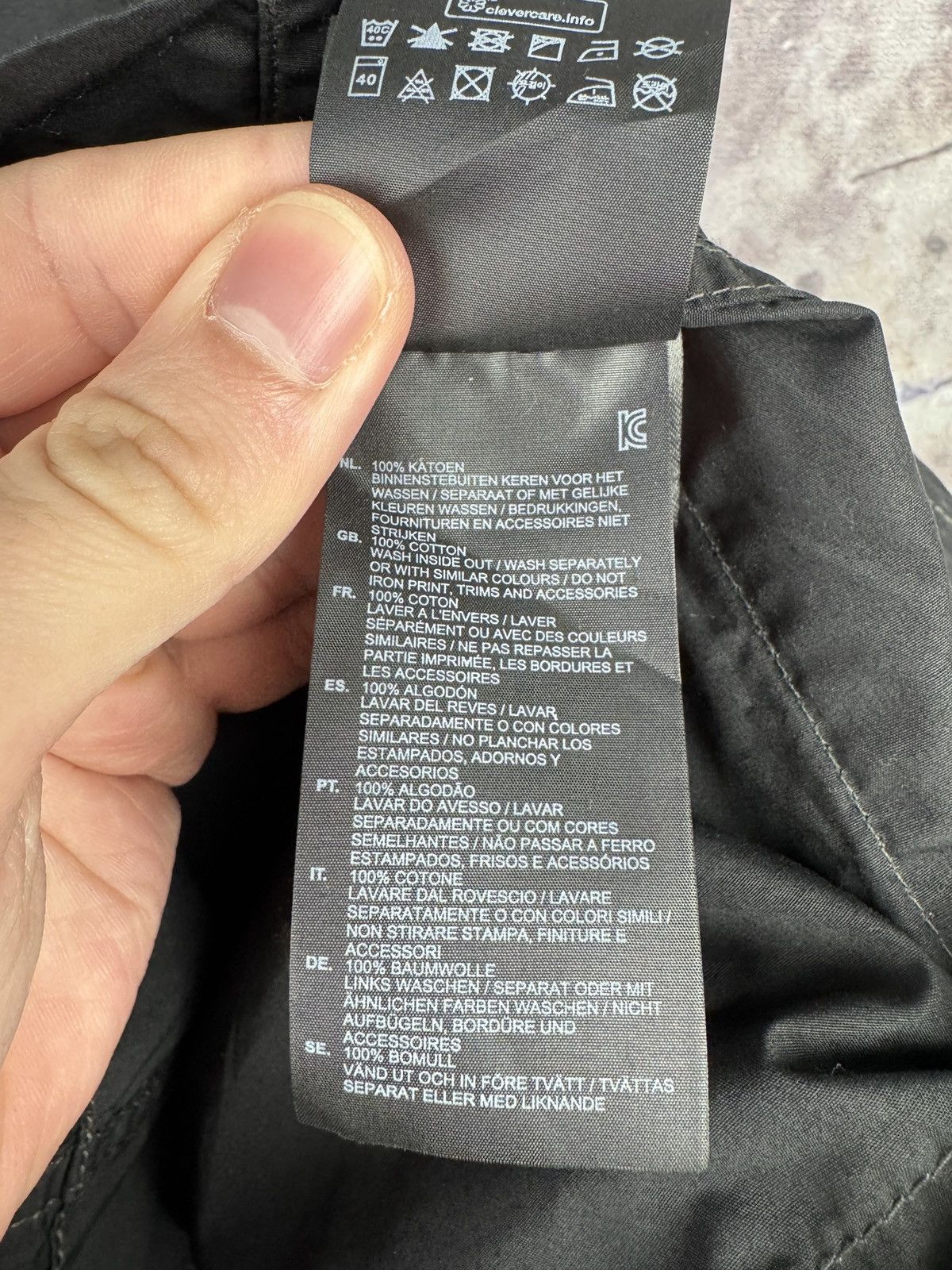 G-Star Men’s G-Star Utility Poplin Indoor Jacket Black Size Small Size US S / EU 44-46 / 1 - 10 Thumbnail