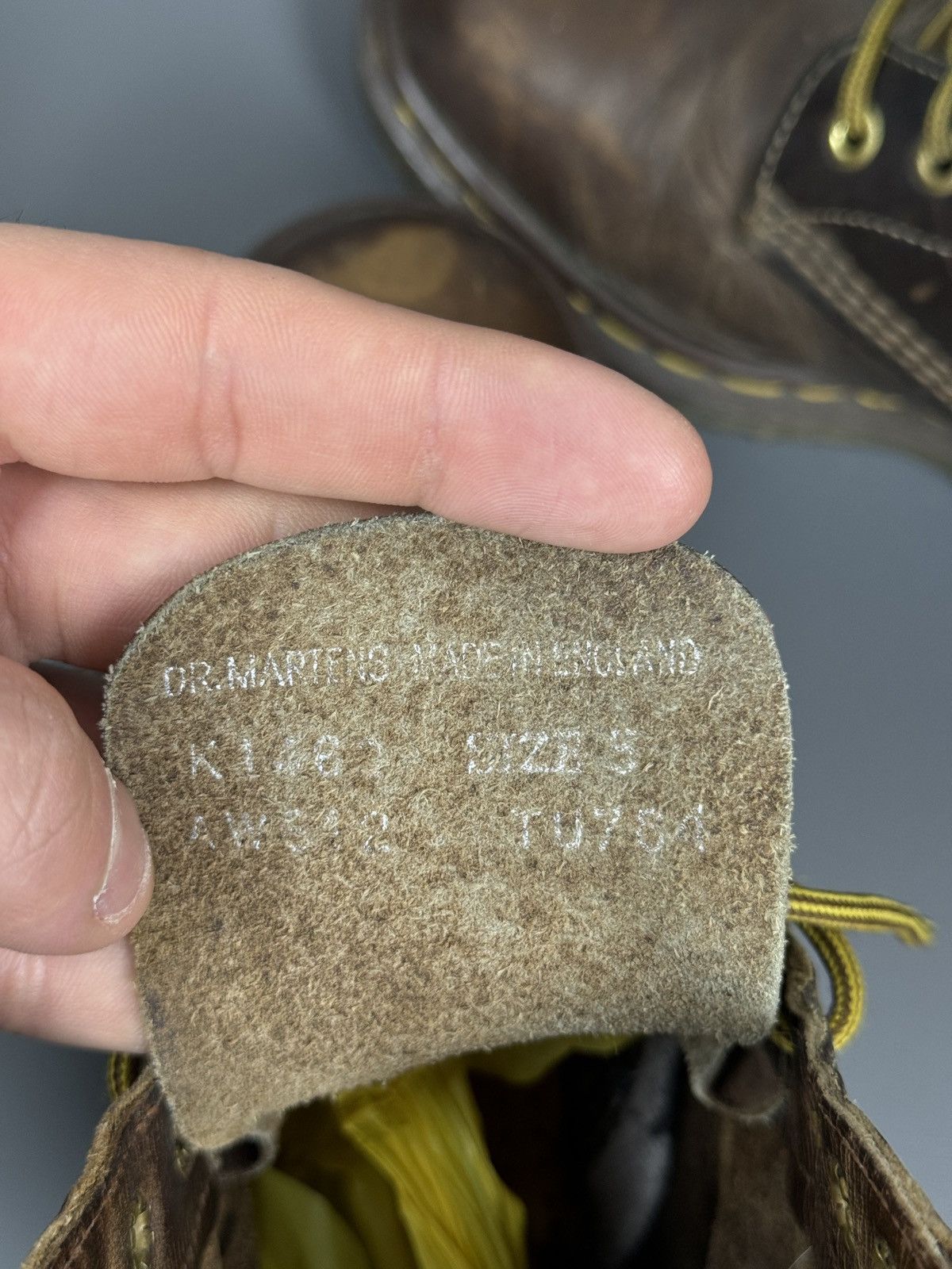 Dr. Martens × Vintage Women’s Vintage Dr.Martens Hi Top Sneakers made in England Size US 5 / EU 37 - 13 Thumbnail
