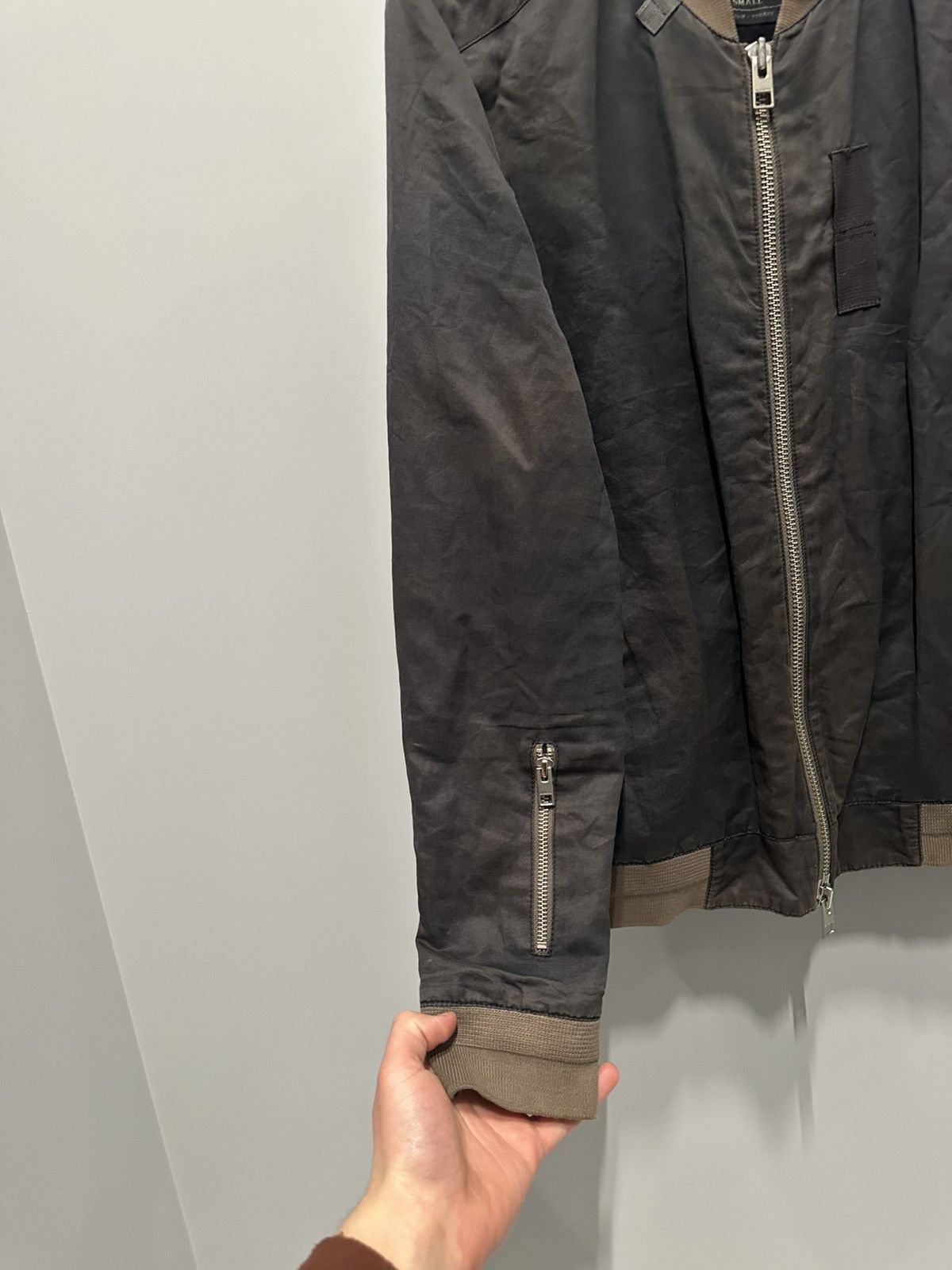 Allsaints All Saints Bomber Faded Jacket Avant Garde Rick Owens Type Size US S / EU 44-46 / 1 - 2 Thumbnail