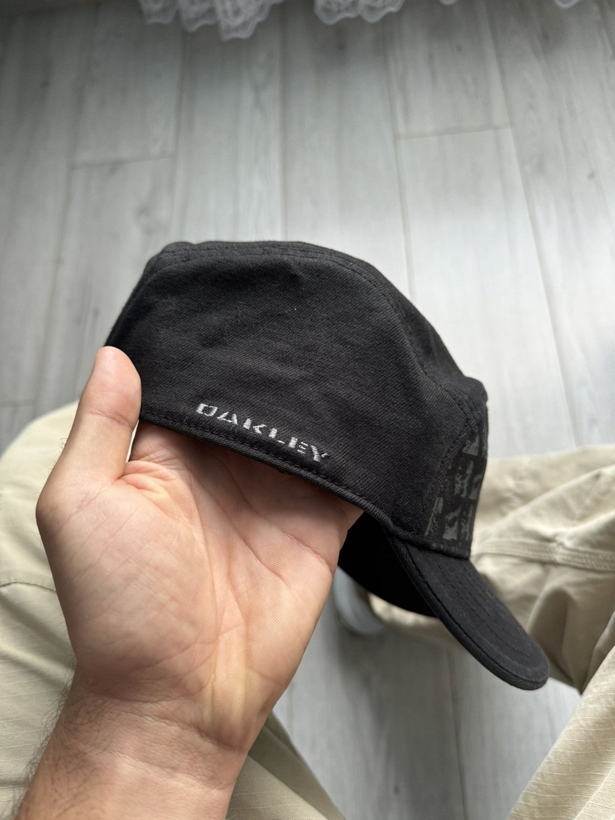 Oakley × Vintage Vintage Oakley Very rare Logo Cap 90’s hat Size 32 - 4 Thumbnail