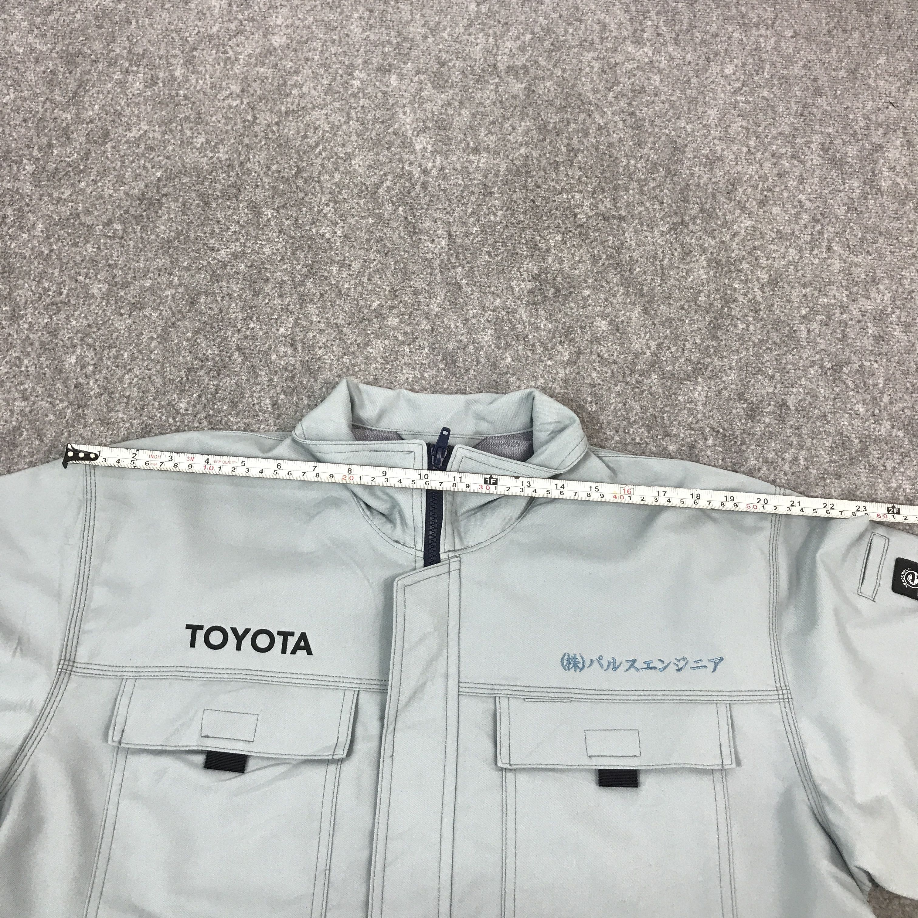 Japanese Brand TOYOTA UNIFORM JAPAN MOTORSPORT CUSTOM JACKET Size US L / EU 52-54 / 3 - 9 Thumbnail