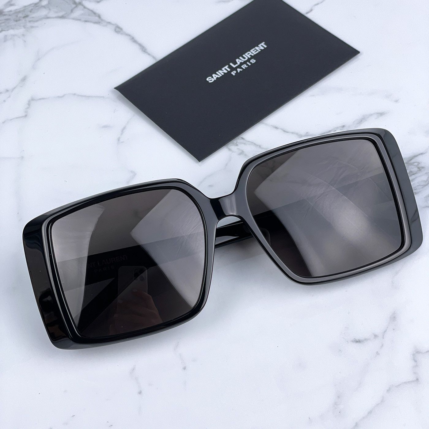 Saint Laurent Paris NEW Saint Laurent New Wave SL451 001 Square Women Sunglasses Size ONE SIZE - 2 Thumbnail