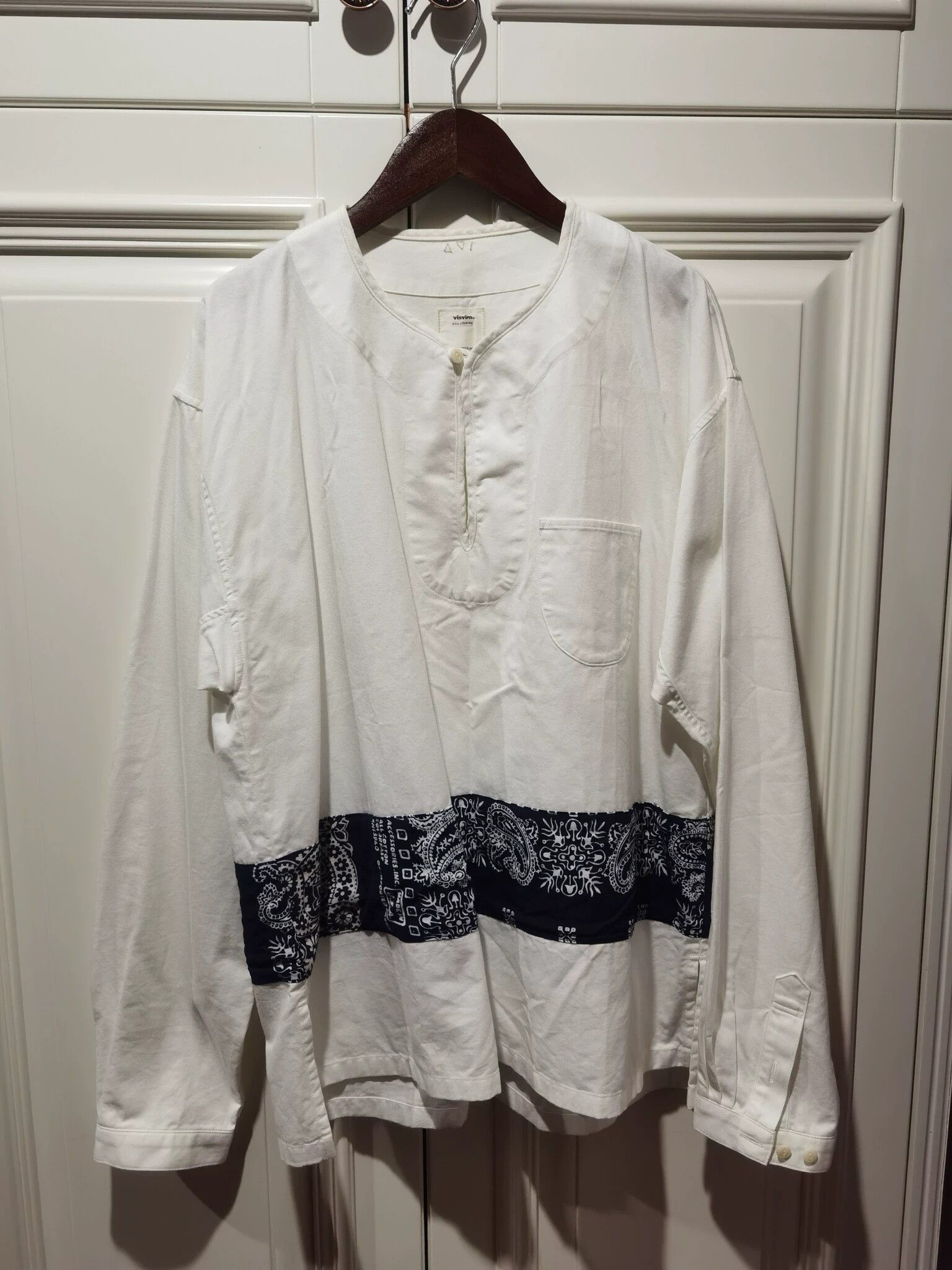 Visvim visvim tunic cashew flower shirt Size US S / EU 44-46 / 1 - 1 Thumbnail