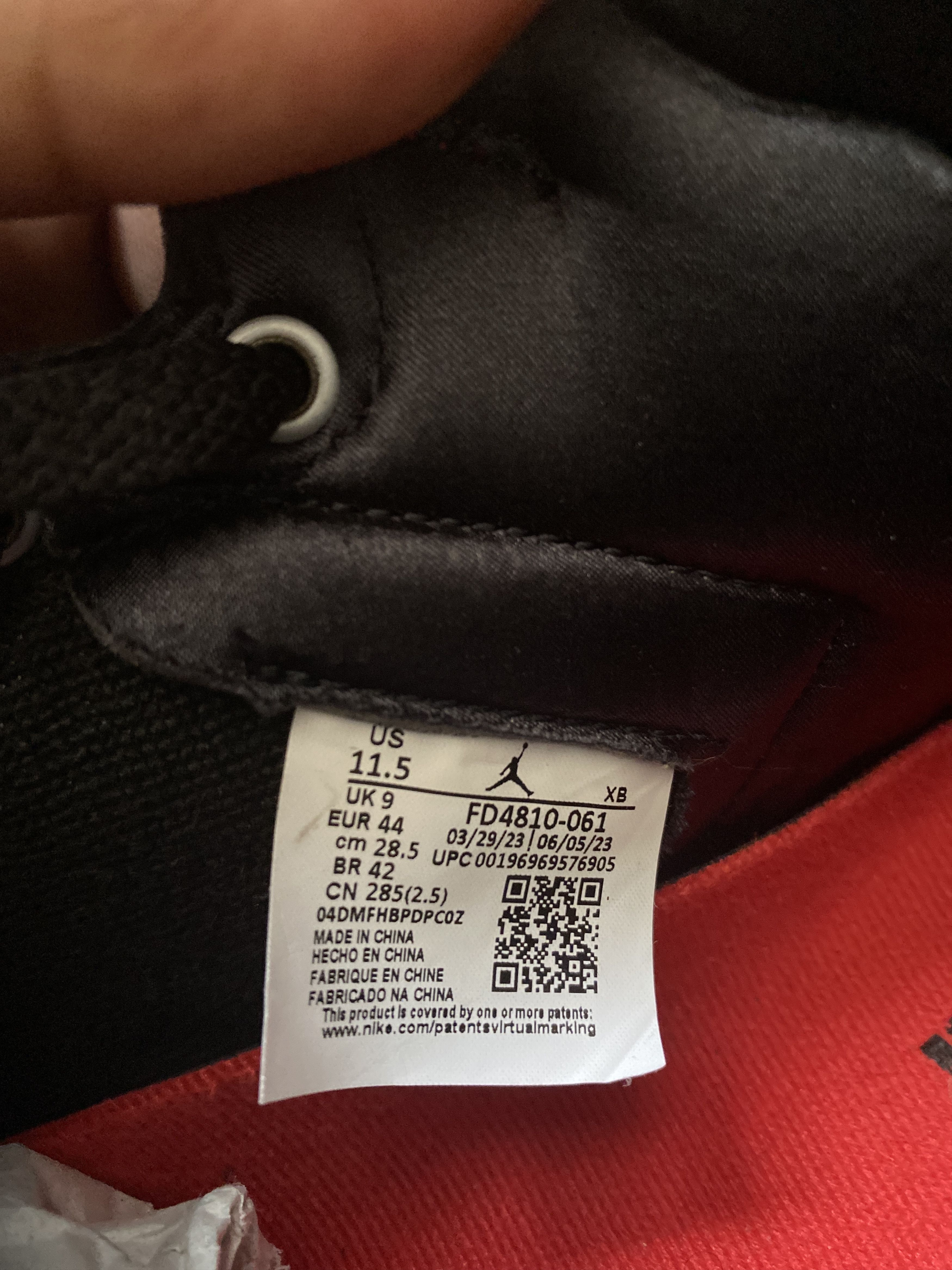 Jordan Brand Jordan 1 high satin bred size 11.5 W 10 M Size US 11.5 / IT 41.5 - 8 Thumbnail